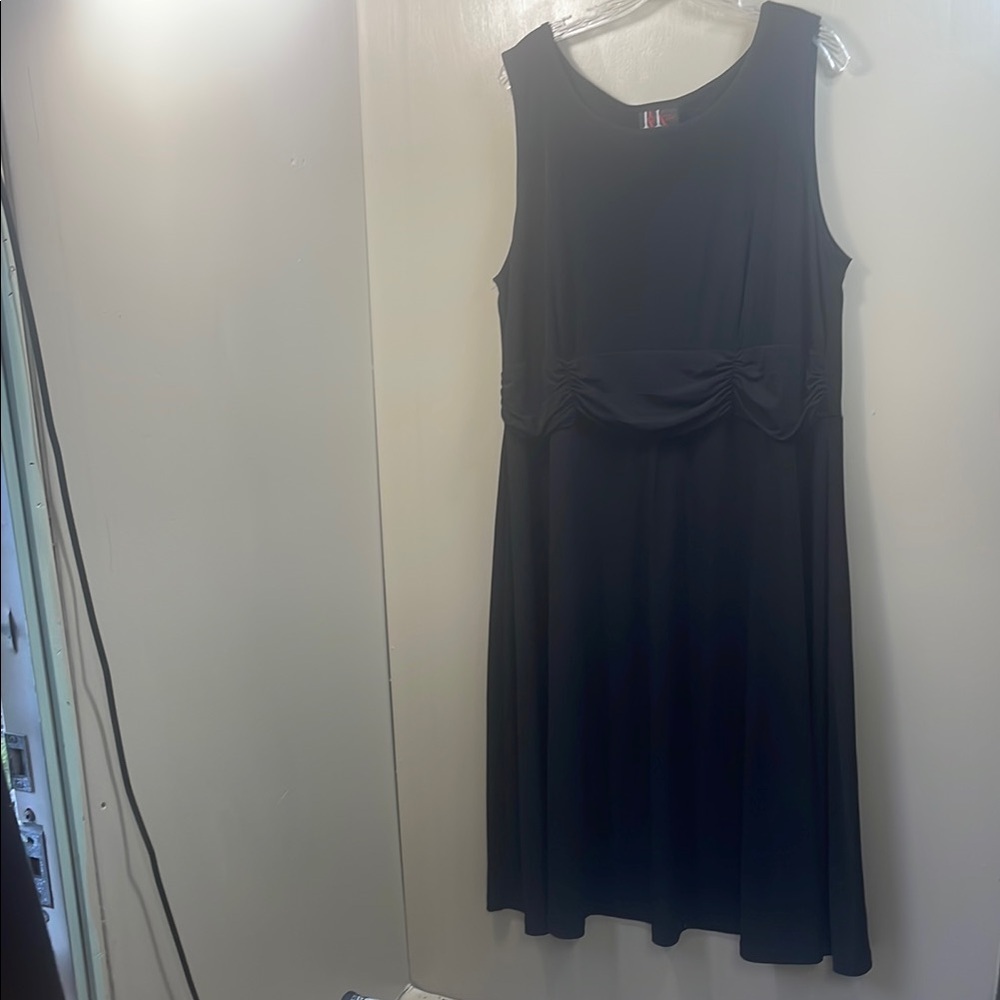 R&K women‎ Elegant Black Sleeveless Dress size 20W